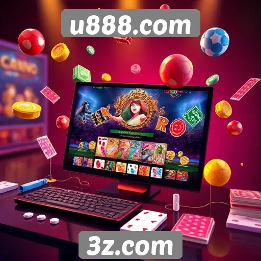 Recursos inovadores do site de jogos u888.com